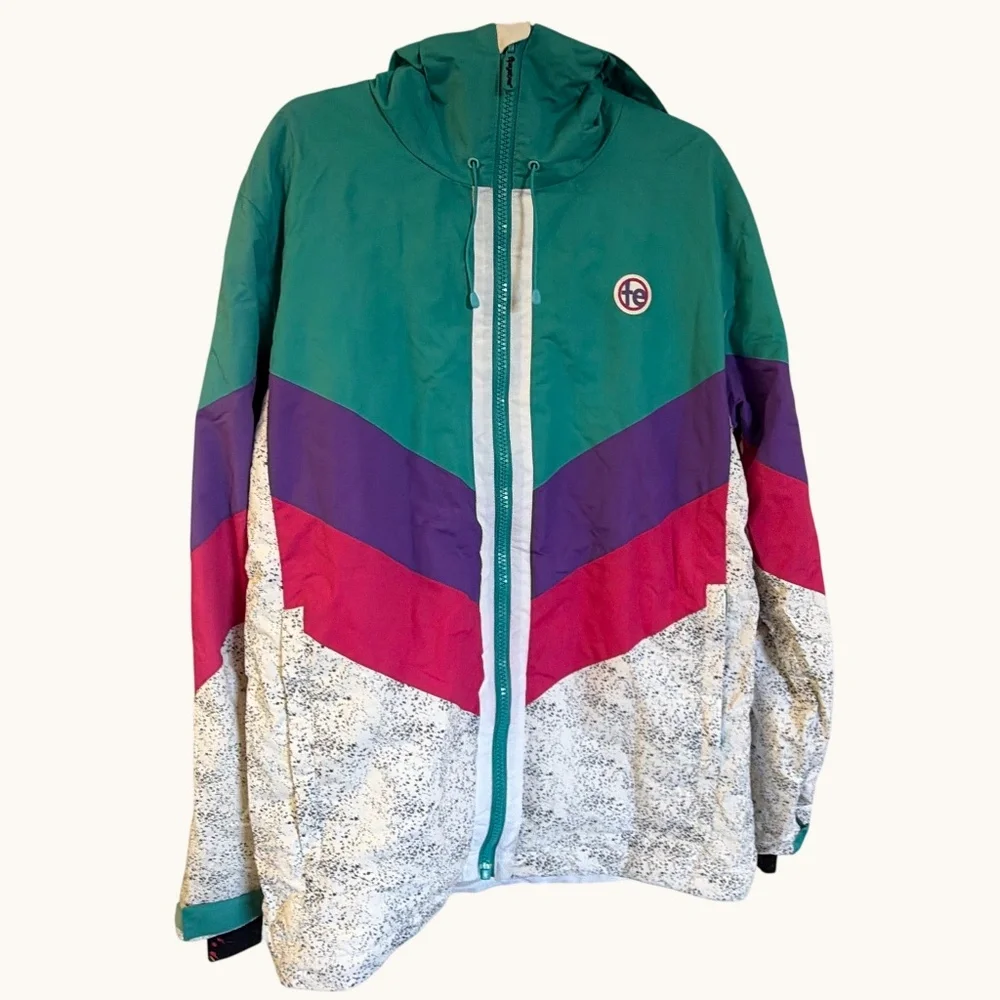 Tipsy‎ Elves 90's Style Snowboard / Ski Jacket NWOT M-L
